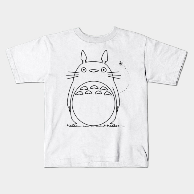 Totoro Line Art | My Neighbour Totoro | Studio Ghibli | Black